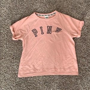 Blush pink tee shirt